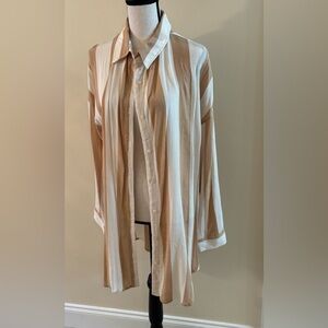 Sadie & Sage Striped Long Shirt